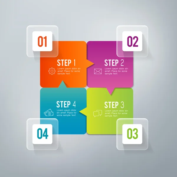 Infographics - 4 adımlar