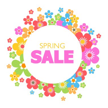 Bahar satış arka plan