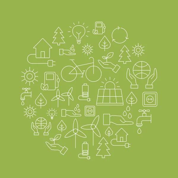Eco gezegeni kurtarmak arka plan-