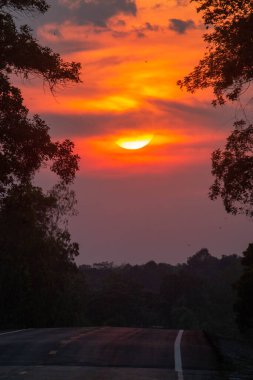 Sabah güneşi çok güzel parlıyor..
