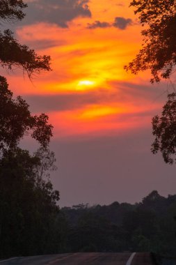 Sabah güneşi çok güzel parlıyor..