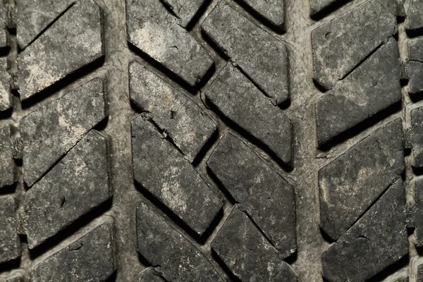 車のタイヤ タイヤの背景写真をクローズ アップ — ストック写真