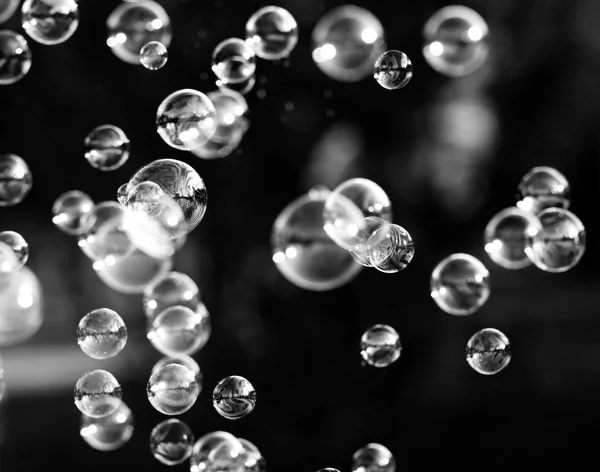 Soap bubbles - abstract photo — Stock Photo, Image