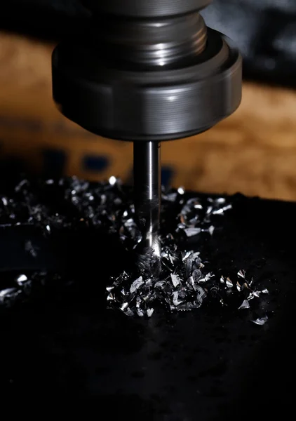 CNC drilling detail — Stock Photo, Image