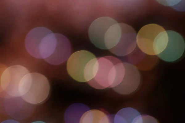 Kleurrijke Abstracte Onscherpe Achtergrond Met Bokeh Lichten — Stockfoto