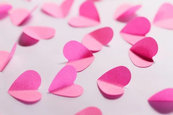 Papel rosa Corazones —  Fotos de Stock