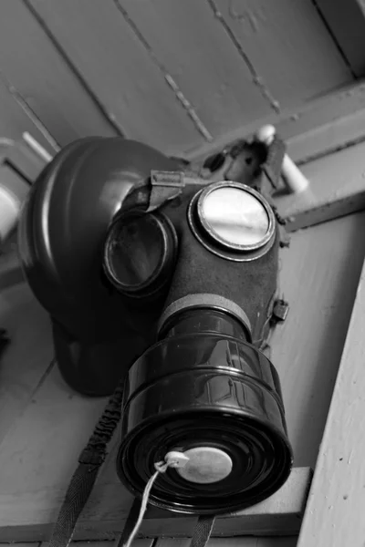 Газовая маска Второй мировой войны — стоковое фото