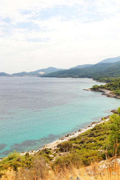 Beautiful sea in Thassos — Stock Photo, Image