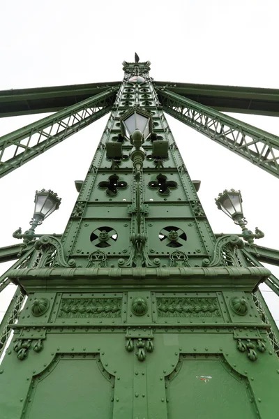 Historiska bron i Budapest — Stockfoto