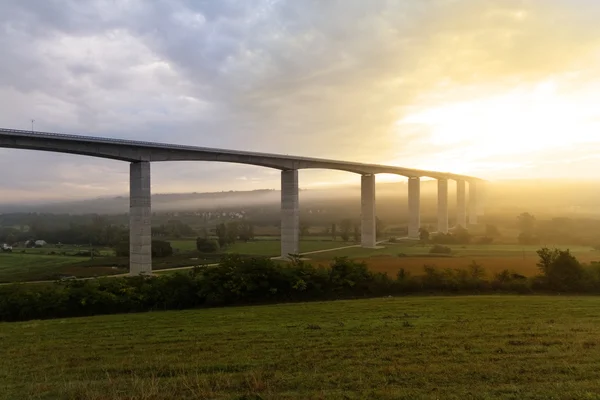 Gran viaducto de carretera (Hungría ) — Foto de Stock