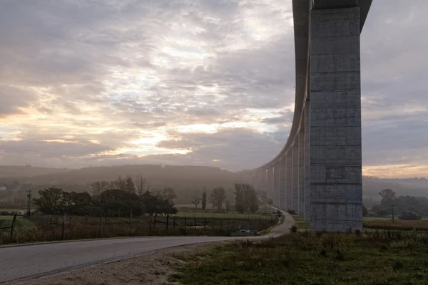 Grande viadotto autostradale — Foto Stock