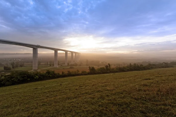 Gran viaducto de carretera — Foto de Stock