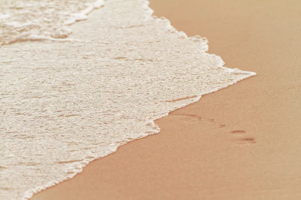 Sunny summer sandy beach — Stock Photo, Image