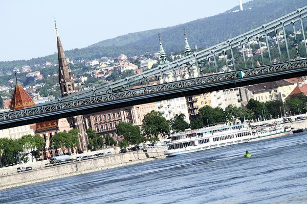 古い橋ブダペスト — ストック写真