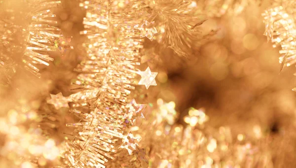 Tinsel Juldekoration. — Stockfoto