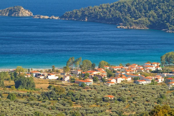 Vackra havet i Thassos — Stockfoto