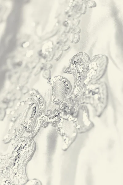 Az esküvői ruha részletei — Stock Fotó