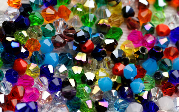 Beautiful glass beads