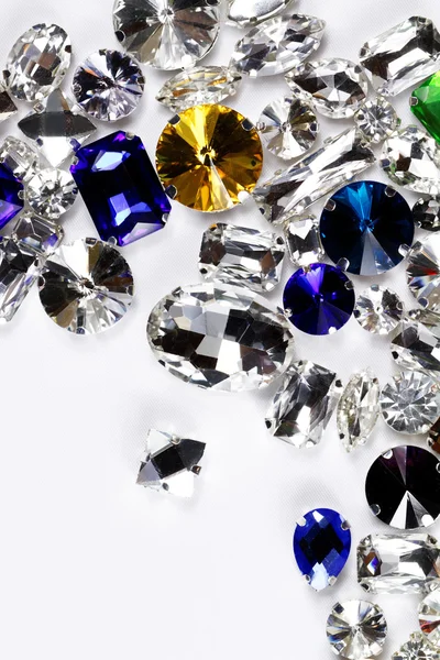 Grandi strass di cristallo — Foto Stock