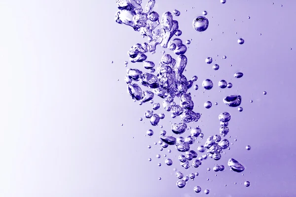 Acqua pulita con bolle — Foto Stock