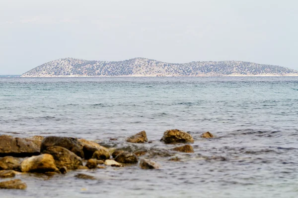 Prachtige zee in thassos — Stockfoto