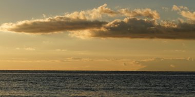 Denizi güzel manzara