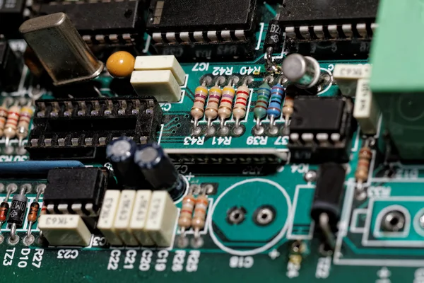 Varios componentes electrónicos — Foto de Stock