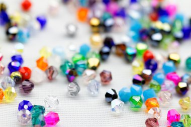 Güzel cam boncuklar