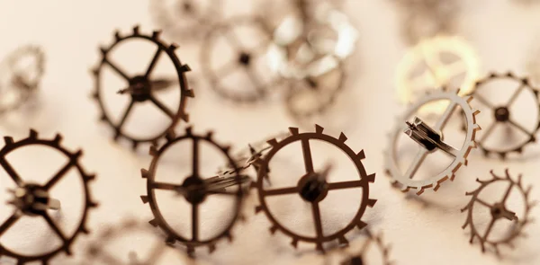 Detail of clock parts — Stock Photo, Image