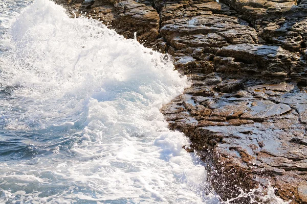ギリシャの変動の海 — ストック写真