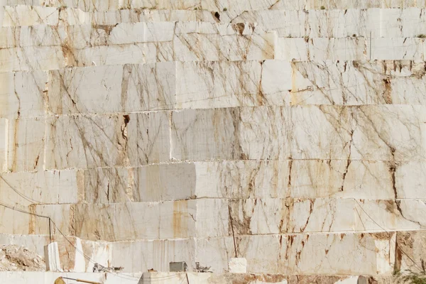Biały kamieniołom marmuru — Zdjęcie stockowe