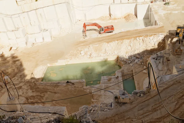 Cantera de mármol blanco — Foto de Stock