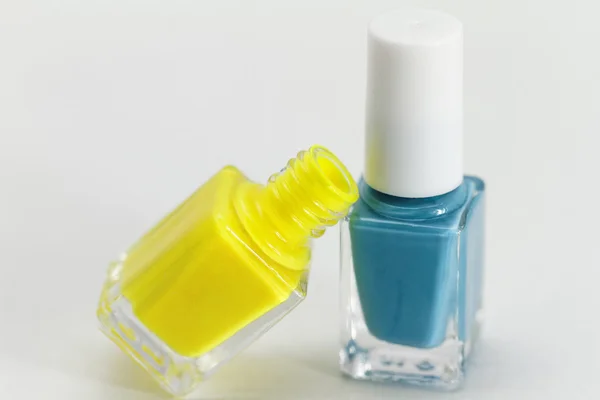 Colorful nail polishes — Stock Photo, Image