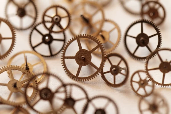 Detail of clock parts — Stock Photo, Image