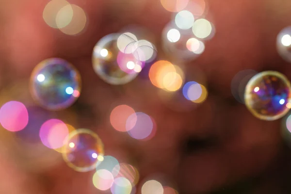 Burbujas de jabón arco iris —  Fotos de Stock