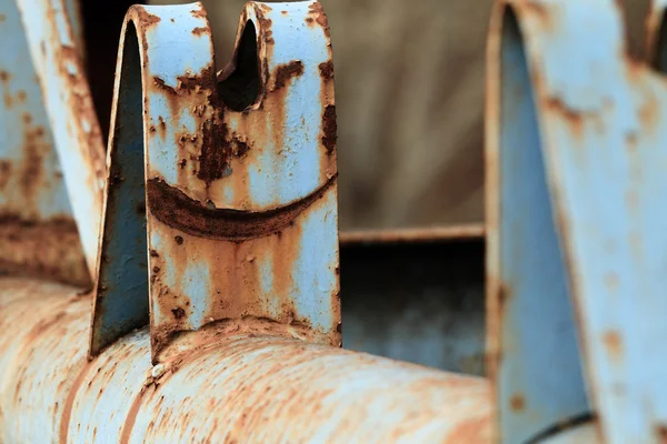 Ruined industrial place — Stock Photo, Image