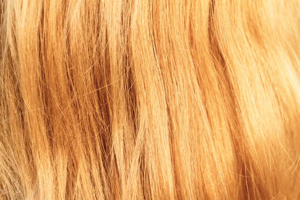 Red hair texture — Stock Photo, Image