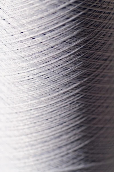 White thread in sewing — Stock Photo, Image