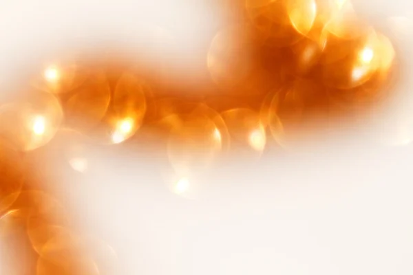 Cercles de bokeh jaune — Photo