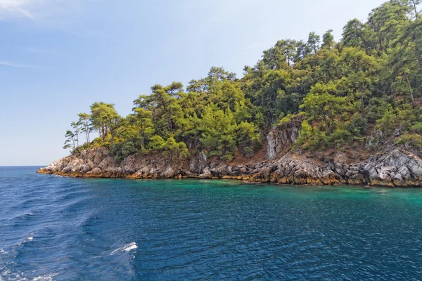 Schöne grüne Insel — Stockfoto