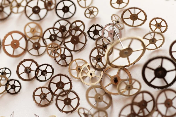 Detail of clock parts — Stock Photo, Image