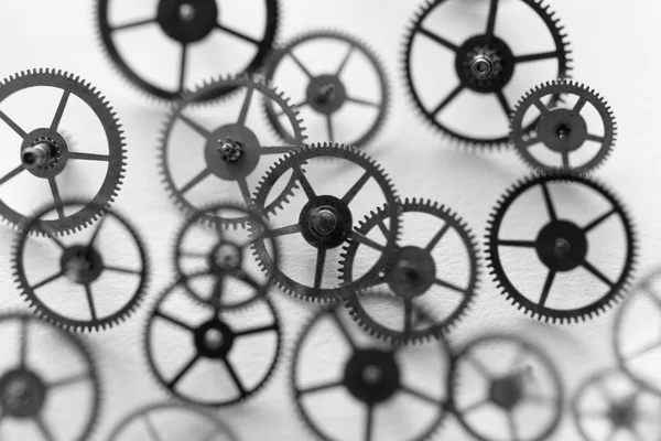 Detail of clock parts — Stock Photo, Image