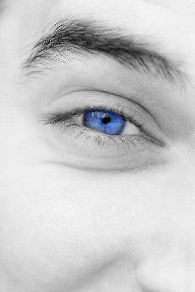 Young man's eyes — Stock Photo, Image