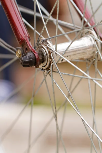 Gamla cykel eker — Stockfoto