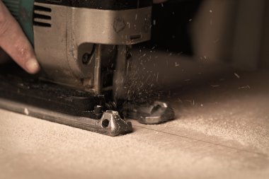 perde testere ile çalışma