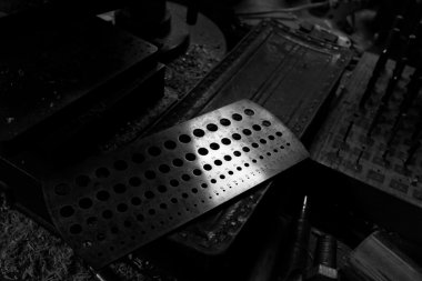 araçlar üzerinde ahşap panel