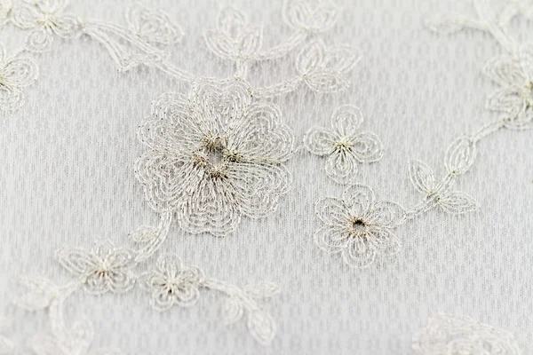Lace with floral pattern — Stock Photo, Image