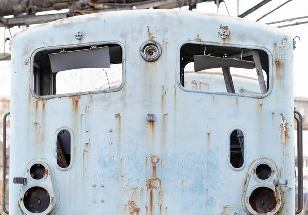 老和生锈的机车的照片 — 图库照片