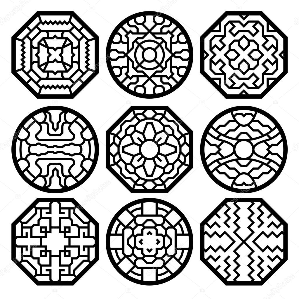 Korean Pattern Vector | chinese korean traditional vector pattern 스톡 벡터 169 mssa Korean Pattern Vector | chinese korean traditional vector pattern 스톡 벡터 169 mssa