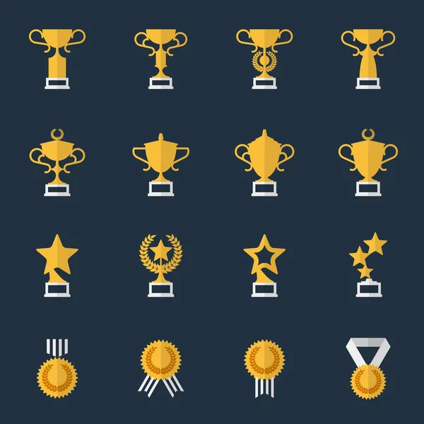 Trophy icons Stock Vector Image by ©artisticco 19247155